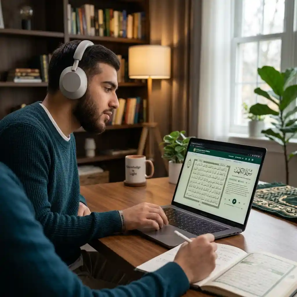 Online Hifz study session